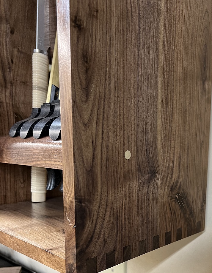 Hand Tool Cabinet Corner Detail