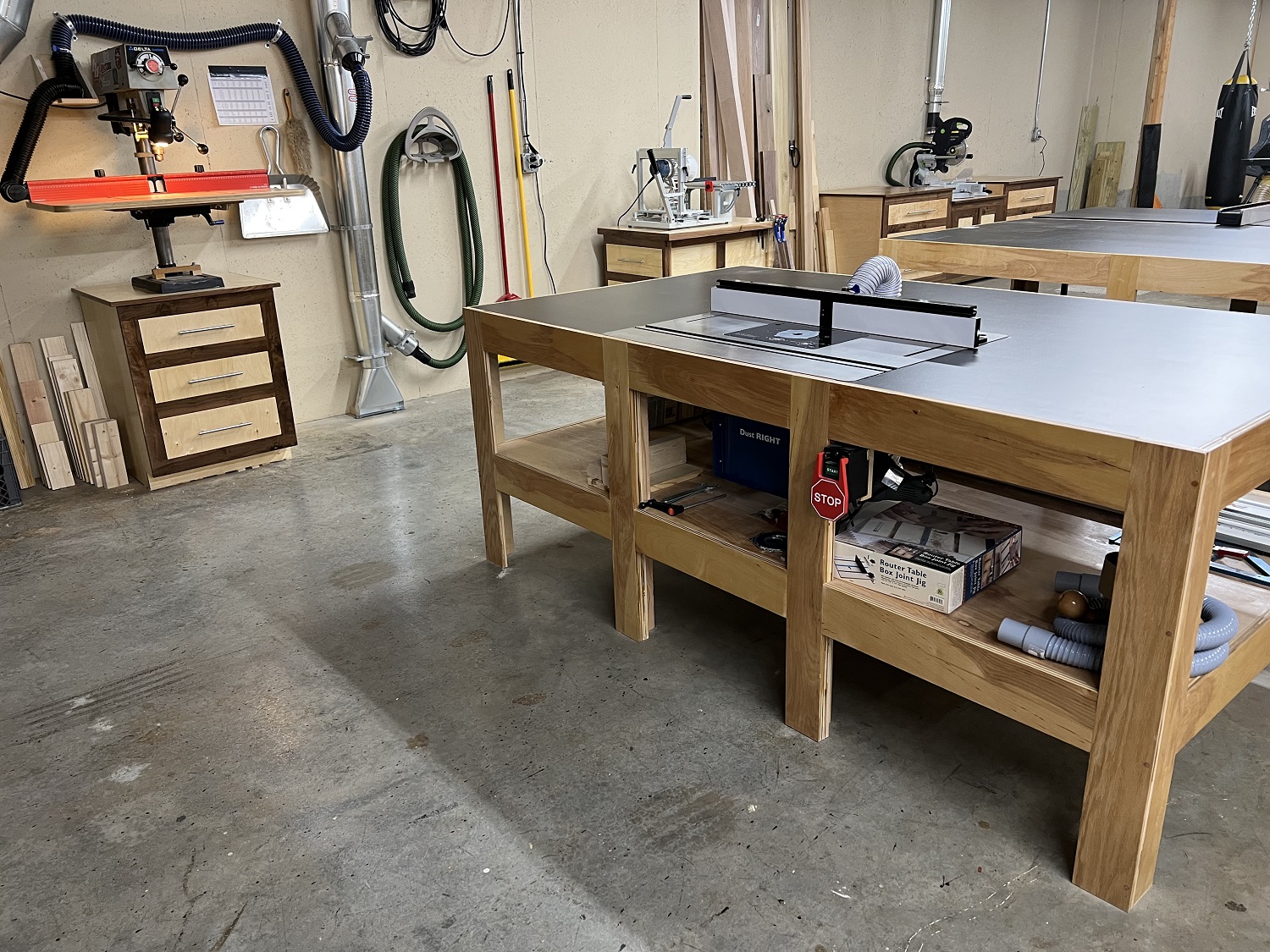 Router Table & Drill Press